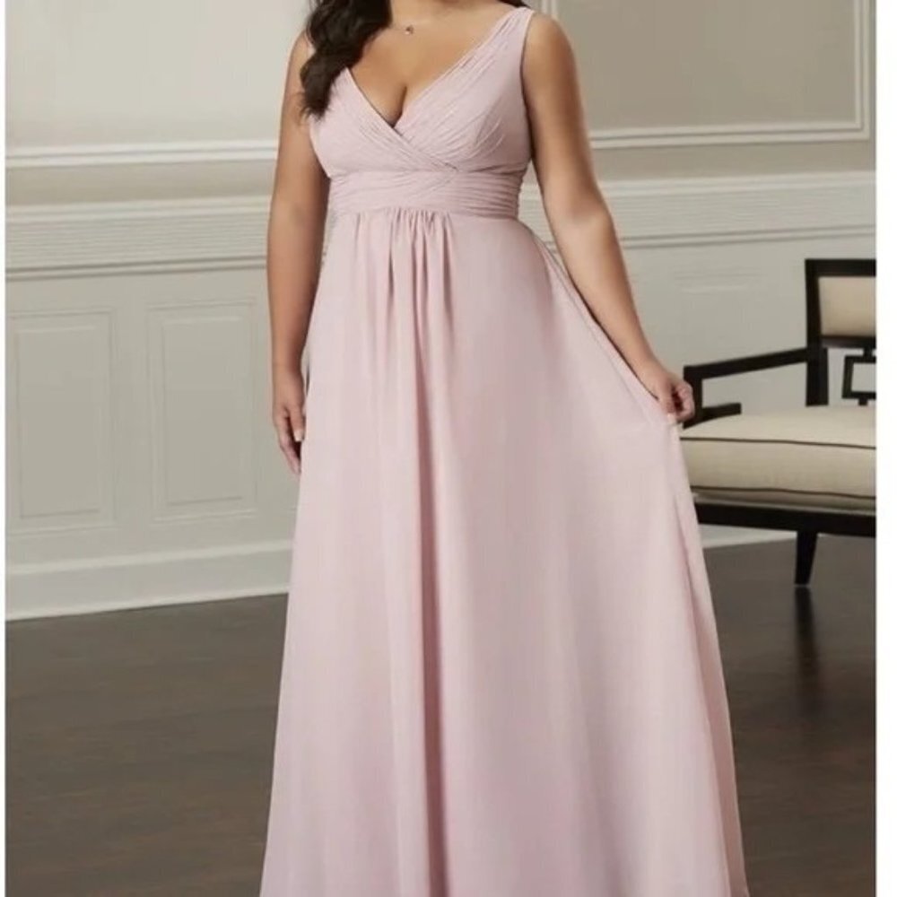 Christina Wu Blush Pink Wedding Dress